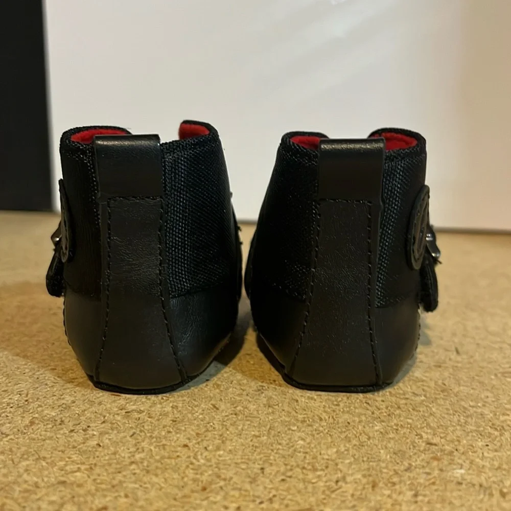 Polo Ralph Lauren Ranger Crib Shoes Booties black Baby Infant Boys Girls Size 0